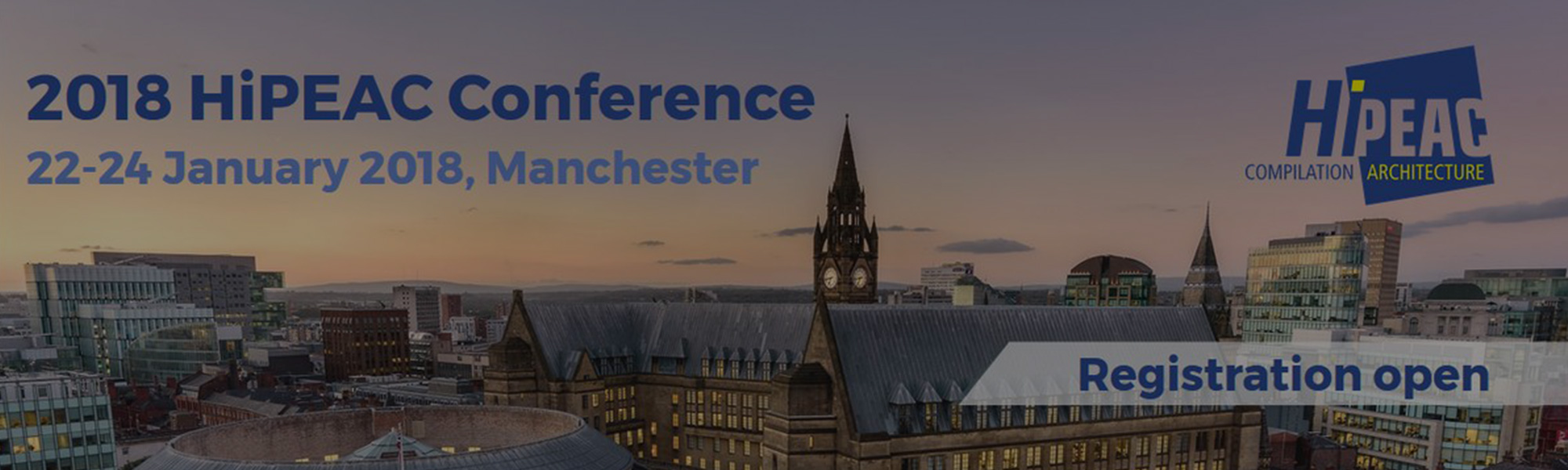 Manchester – 3 day HiPEAC event filming