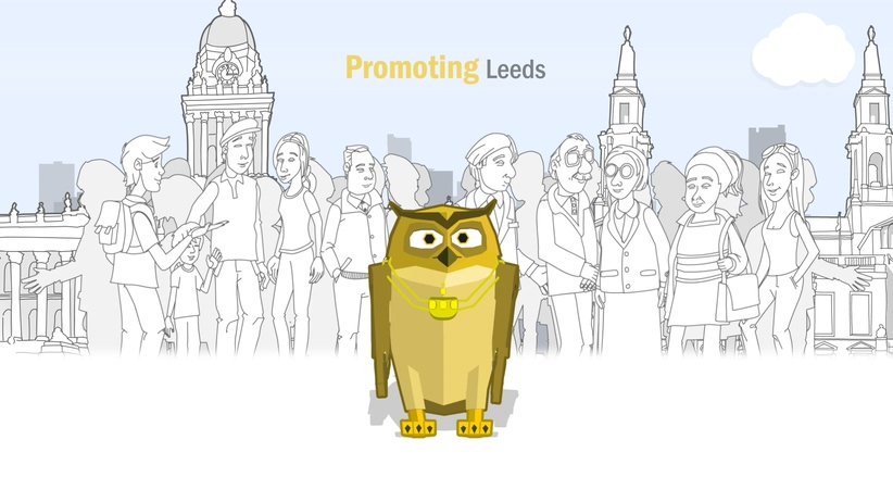 Lord Mayor of Leeds Owl Animation