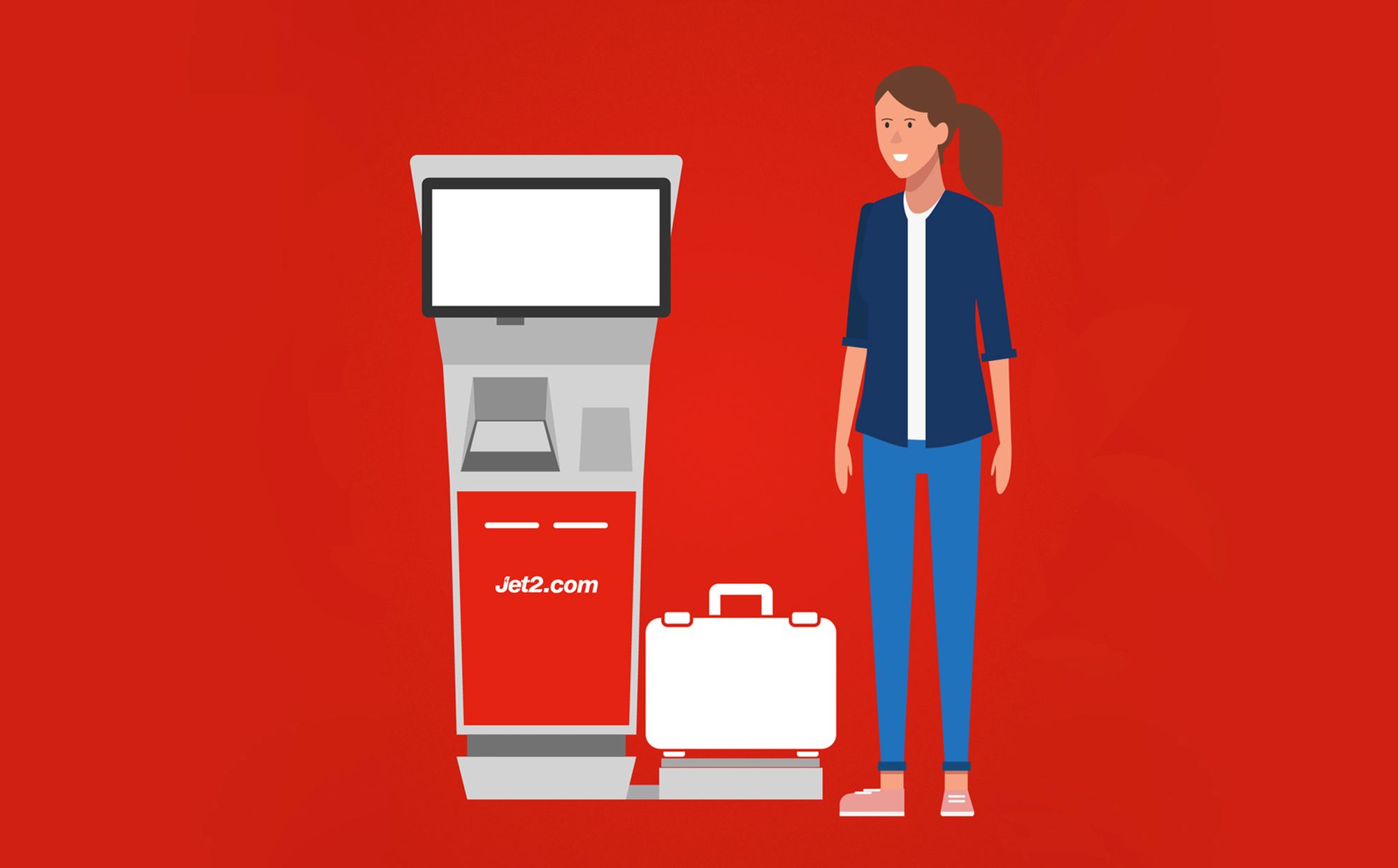 Jet2.com Self Check-In animations